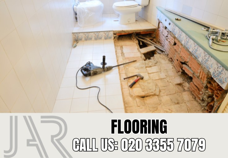 Bathroom Flooring Installation by Westminister Bathroom Fitters