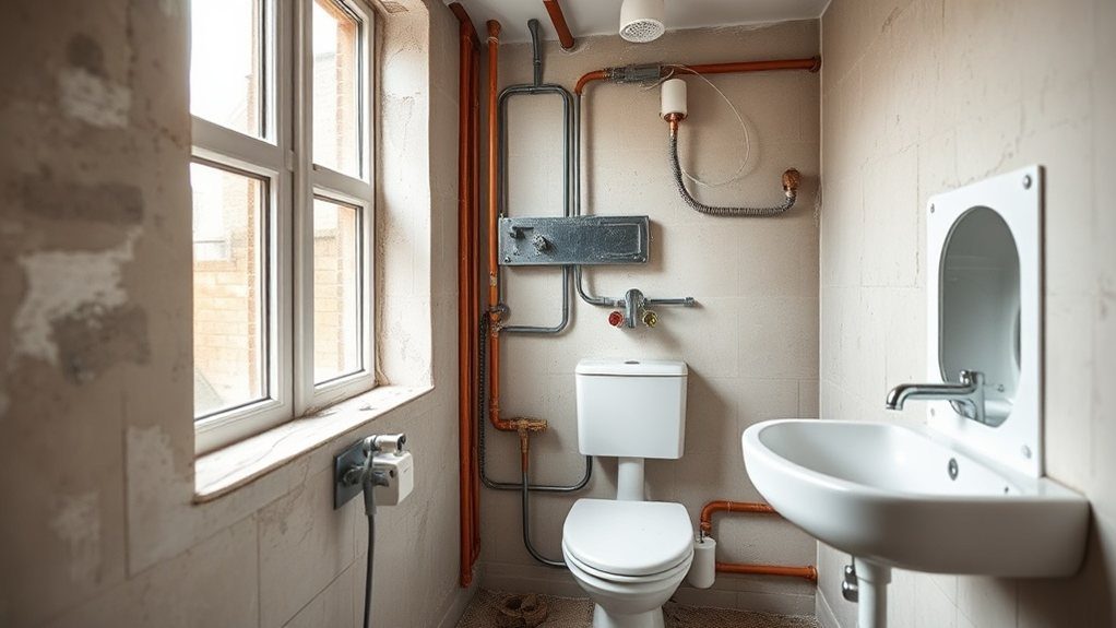 Bathroom Plumbing and Electrics in Westminster